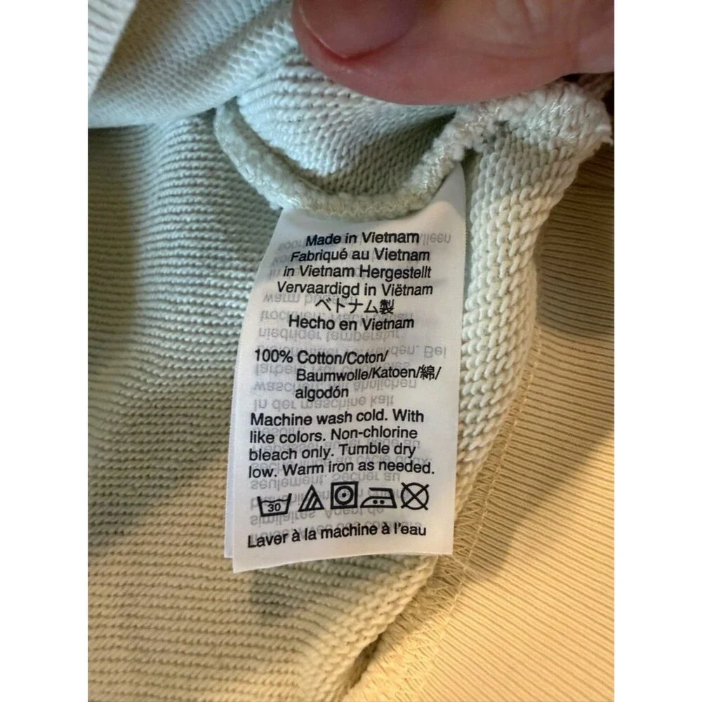 J. Crew Cream Crewneck Beaute Beuty Gold Sweater  XS